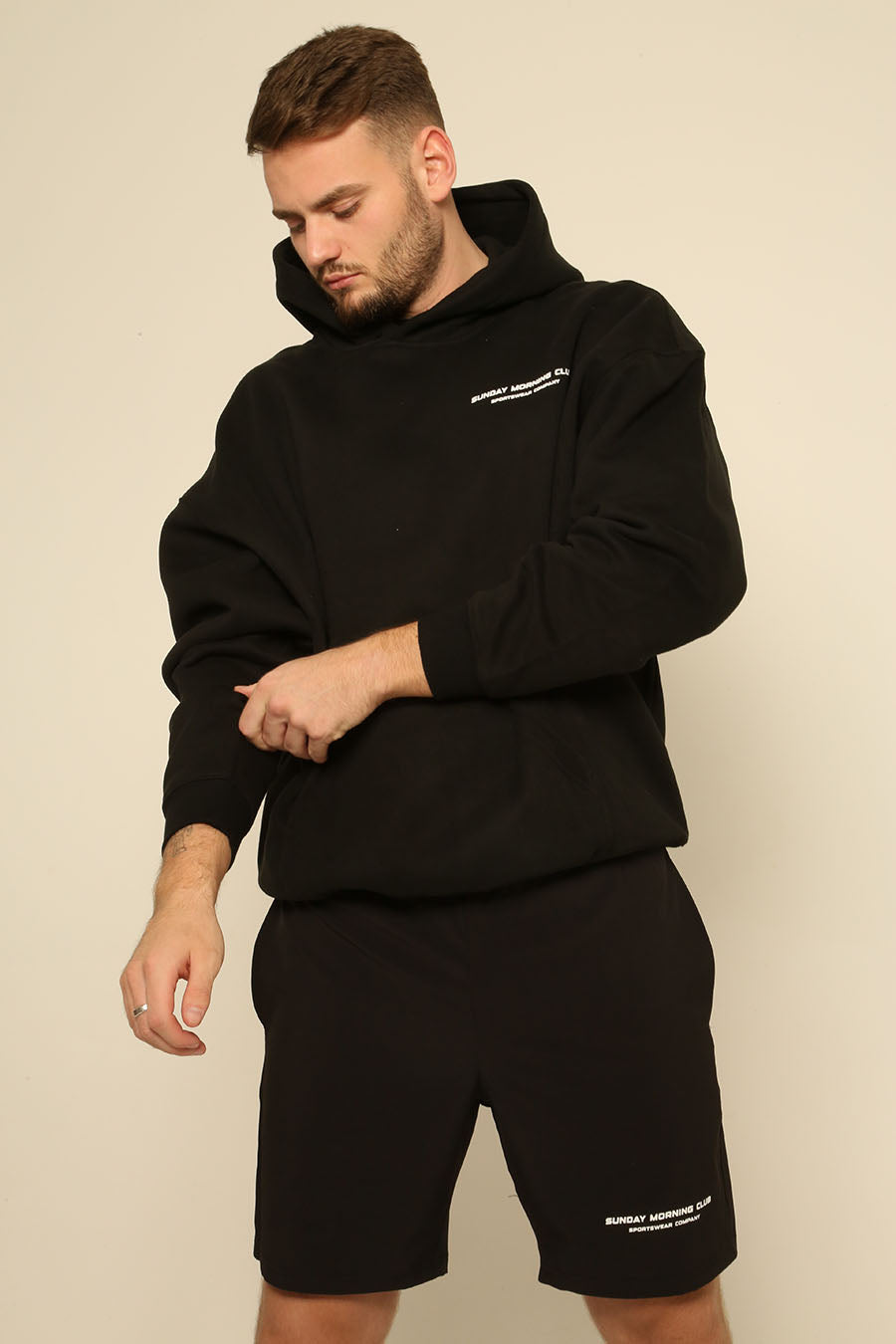 ELEMENT ESSENTIAL BLACK HOODIE